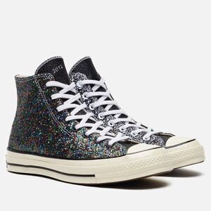 Converse JW Anderson x Chuck 70 Hi 'Glitter Pack Black Multicolor' 164697C 10